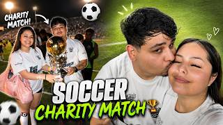 WE PLAYED AT LOS BOYZ CHARITY MATCH (Behind The Scenes)