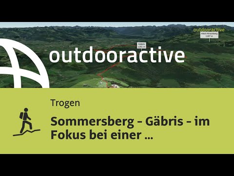 Sommersberg - Gäbris - im Fokus bei einer Frühlings Rundtour im schönen Appenzeller Vorderland