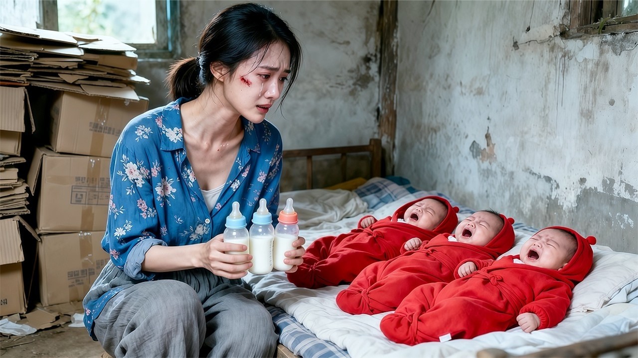 Girl Adopted 3 children, Years Later, They Repair Them with Billions—So Touching!#cdrama #drama #ceo