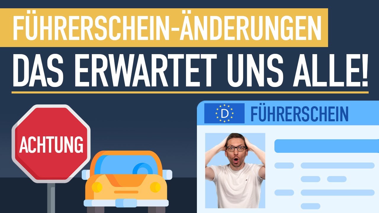 Führerschein-Änderung: DAS erwartet uns ALLE!
