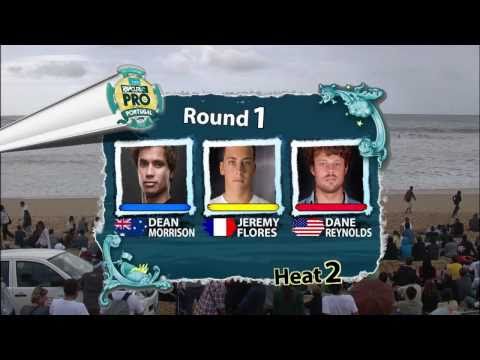 RD1 H2 - Dane Reynolds, Jeremy Flores, Dean Morrison