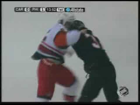 Trevor Gillies vs Riley Cote