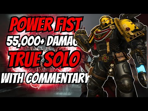 Assault's Power Fist Build is GODLIKE Damage in Space Marine 2 - True Solo With Commentary