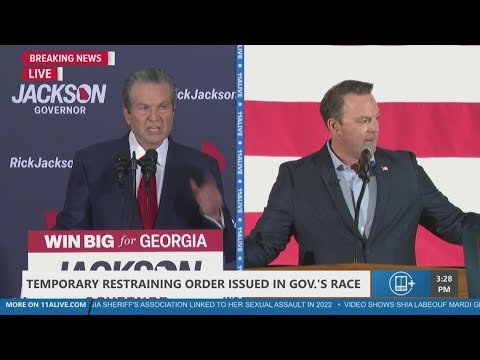 Temporary restraining order issued in governor’s race