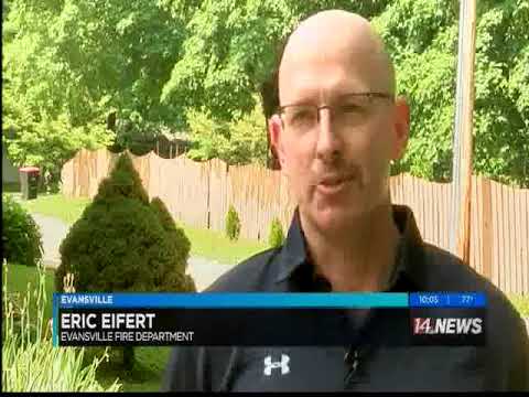 Evansville IN Fire Department News Clip 1