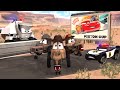 Cars Sheriff McQueen Vs The Massey Ferguson Gang Led By The Outlaw John Deer