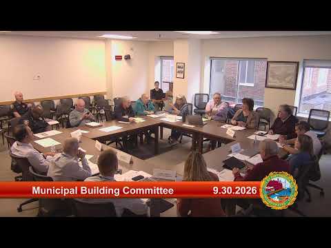 9.30.2026 Municipal Building Committee