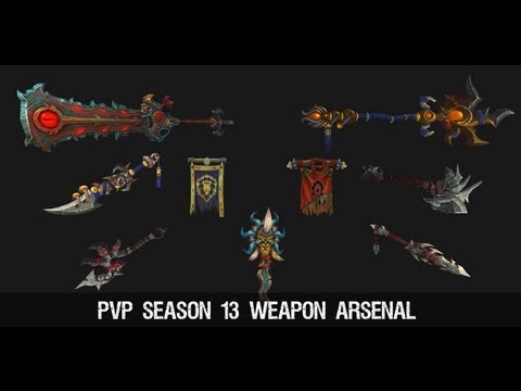 PvP Season 13 Weapon Models