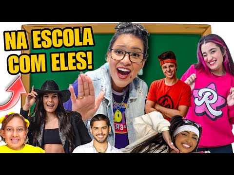 AT SCHOOL WITH EMILY VICK, ENALDINHO, KYSHA, ANA CASTELA, ZÉ FELIPE, MC DIVERTIDA!! 😱💥