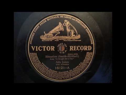 Ada Jones - Situation (1908)
