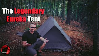 Classic A-Frame Tent - After 40+ Years -  Eureka Timberline 2 Tent - First Look and Preview