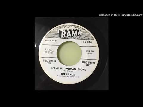 Herbie Cox  Leave My Woman Alone (Rama) PROMO CONDITION MINT
