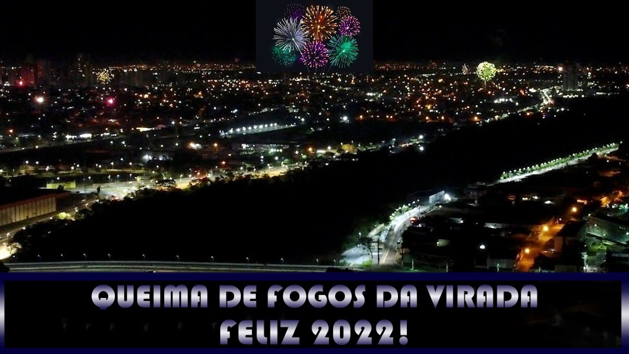 QUEIMA DE FOGOS 2021/2022 CUIABÁ, MATO GROSSO