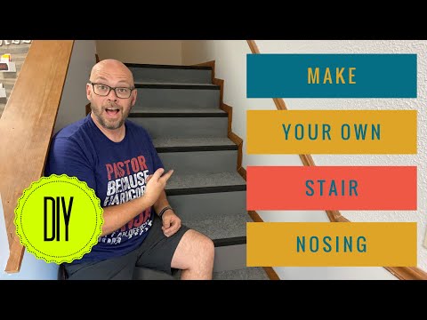 Make Your Own Stair Nosing (Under a $1 a foot)
