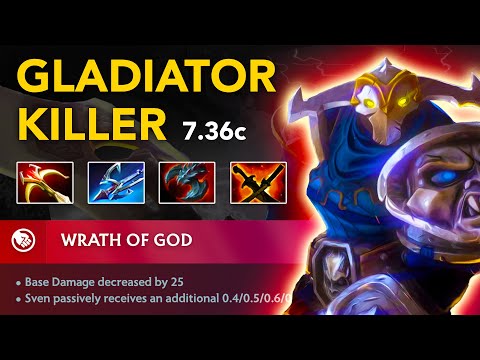 Dyrachyo SVEN Carry - Patch 7.36c | Full Gameplay Dota Class