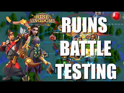 YSG and Artemisia on the Battle field - testing this pair during ruins fight - Rise of Kingdoms
