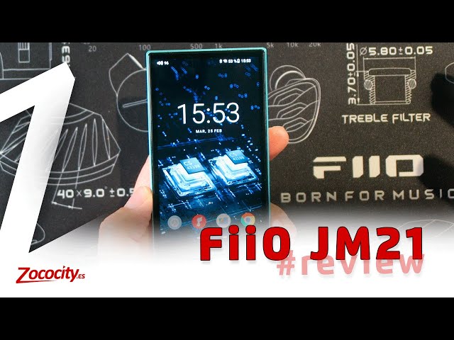 Vídeo relacionado con Reproductor de audio digital FiiO JM21 con memoria de 4+64GB (Azul cielo)