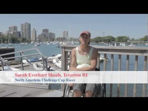 North American Challenge Cup, Sarah Everhart Skeels Interview. Disabled Sailing.