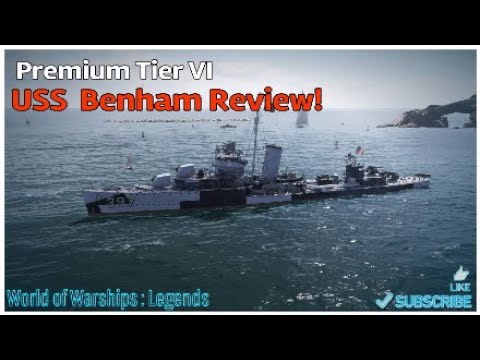 Premium Tier VI USS Benham Review