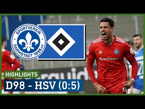 Klatsche für die Lilien! Highlights: Darmstadt 98 – Hamburger SV (0:5) | 2. Bundesliga - 21.Spieltag