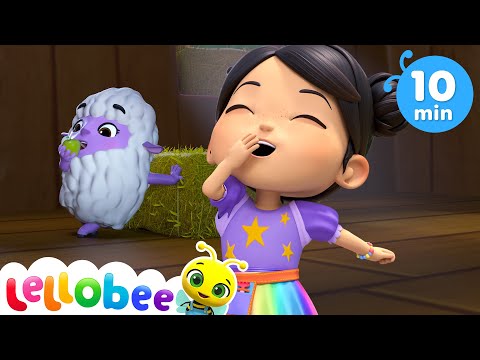 Yes Yes Bed Time! Ella is ready to go to sleep! 🌻Lellobee City Farm Nursery Rhymes for kids