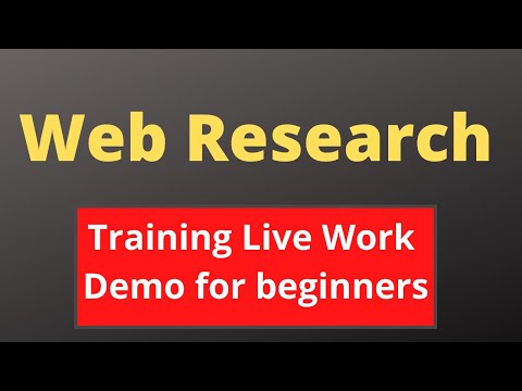 Virtual Assistant Data Entry work demo for beginners on Fiverr | Upwork with practice file