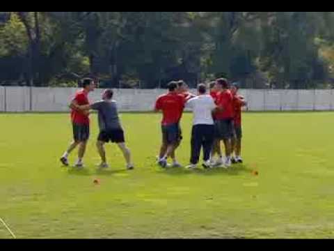 Видео Teпачка на тренинг на репрезентацијата! Sportski