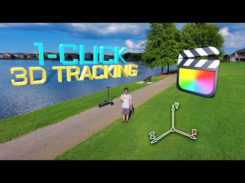 How to 3D Track with 1-CLICK in Final Cut Pro!