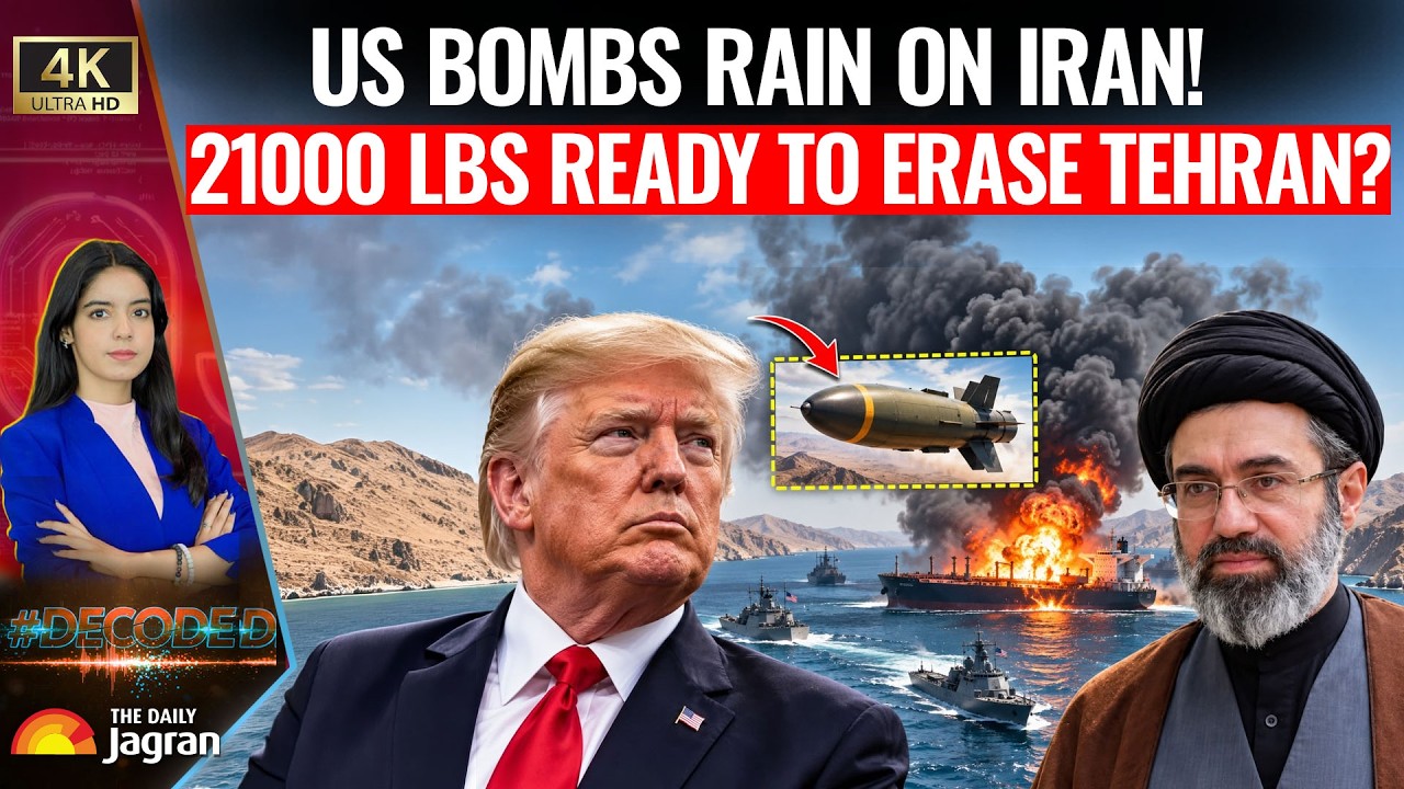 US Bombs Iran Targets! 11 Tonnes Of Explosives Ready To Launch! Sea War To Finish Land War? | 4K