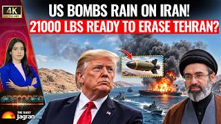US Bombs Iran Targets! 11 Tonnes Of Explosives Ready To Launch! Sea War To Finis