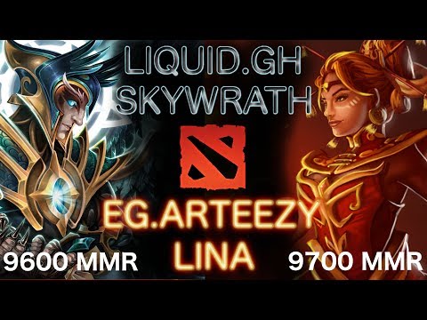 Arteezy is Done with Liquid Players! GH SKYWRATH vs ARTEEZY LINA - Dota 2
