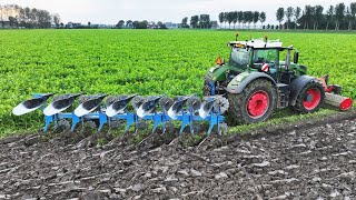 Download Lagu Fendt 942 vario + 7 furrow Lemken Juwel 10 On-land plough | Ploughing cover crop | Van Peperstraten Thumbnail