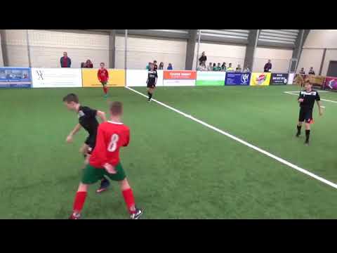 Indoor soccer Waalre 4 januari 2018 Smitshoek jo13