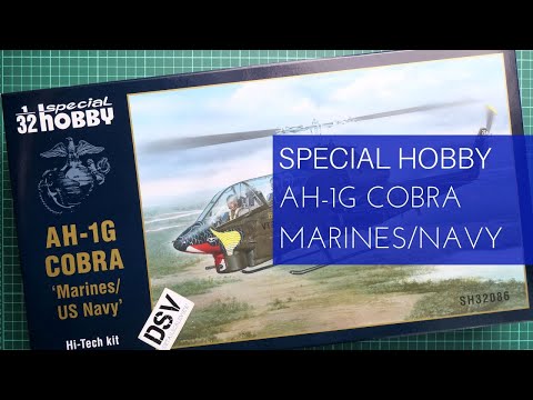Special Hobby 1/32 AH-1G Cobra Marines/US Navy (SH32086) Review