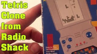 LCD Stack Challenge from Radio Shack - Handheld Tetris Clone