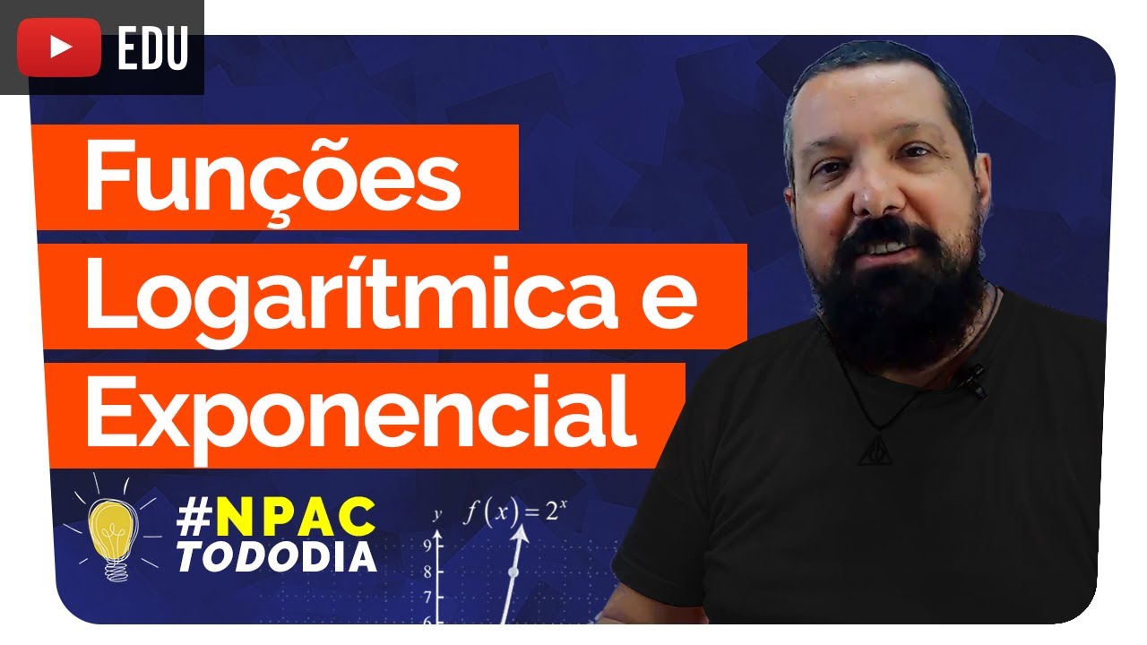 Função Logarítmica e Função Exponencial | Matemática | prof. Maximvs | NPAC Todo Dia | Enem 2021
