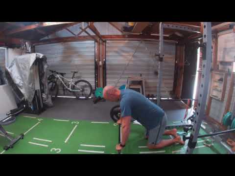 Gym Exercise - Bar Roll Outs