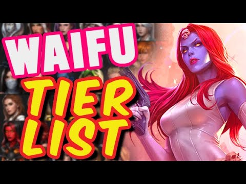 Marvel Future Fight WAIFU Tier List (RIP Smash or Pass)