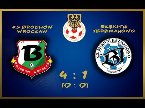 KS BROCHÓW 4:1 BŁĘKITNI JERZMANOWO, 28.05.2017, BRAMKI