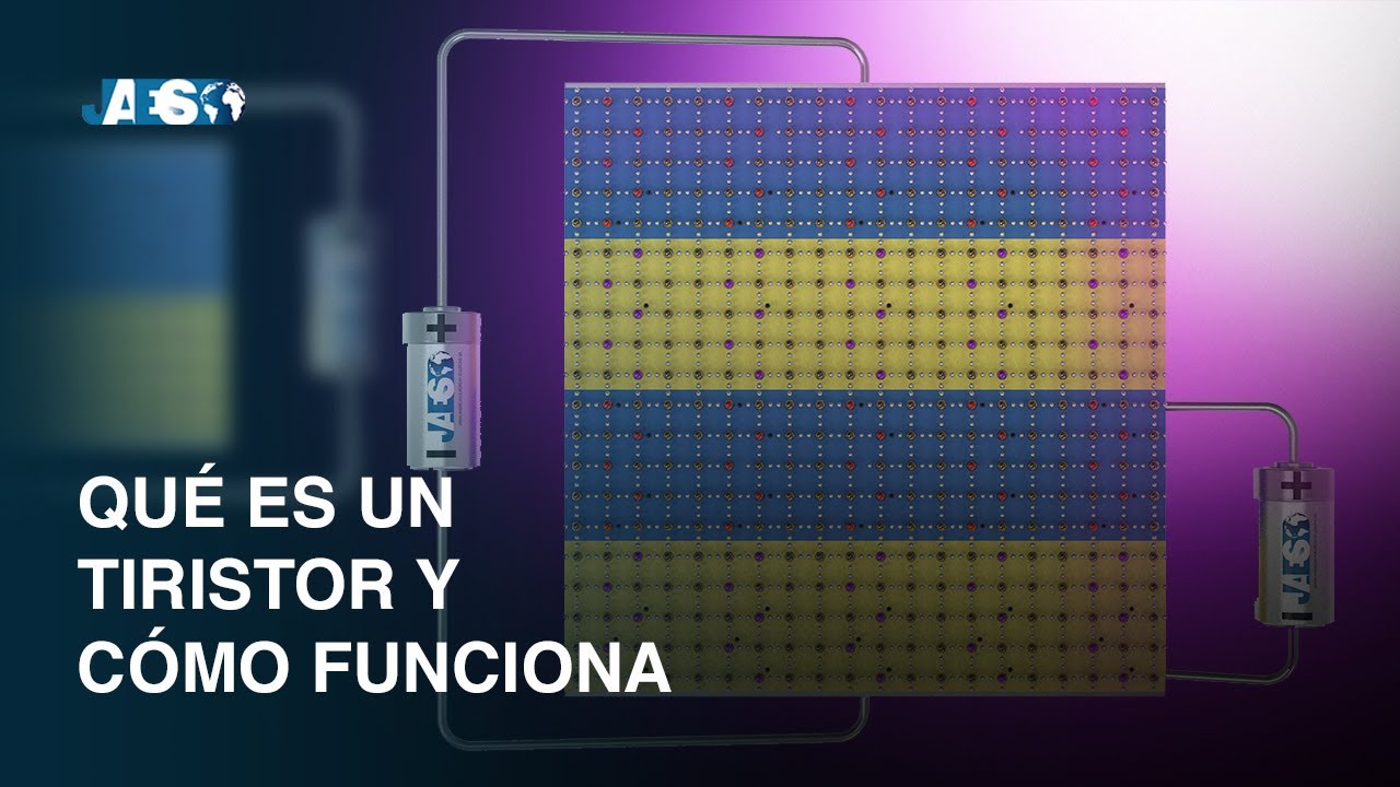 Qué es un tiristor y cómo funciona - Unión PN-PN