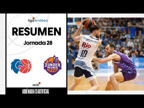 Resumen Río Breogán 73 - Zunder Palencia 65 (J28)
