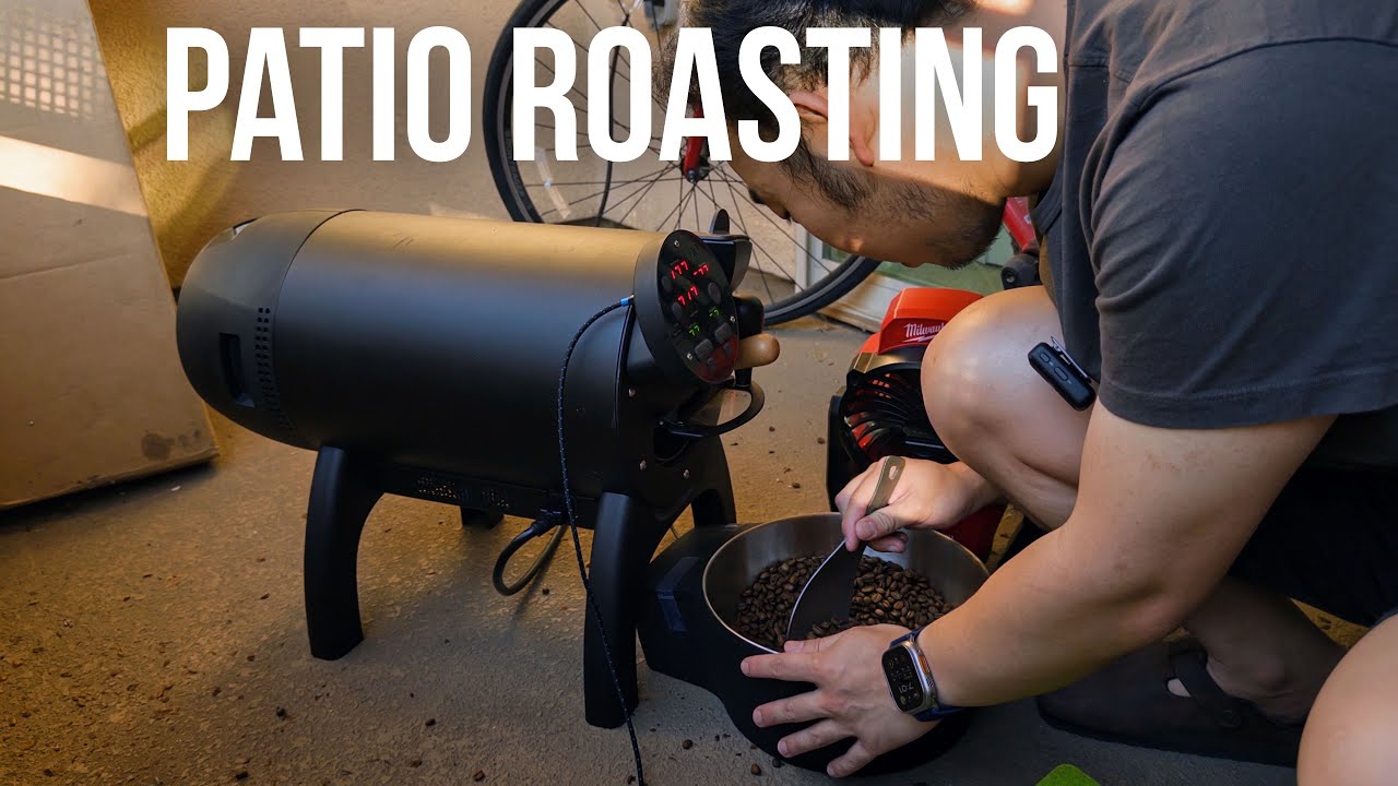 Patio roasting stream