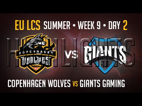 Copenhagen Wolves vs Giants HIGHLIGHTS | Week 9 Day 2 EU LCS Summer Split 2015 S5 | CW vs GIA W9D2