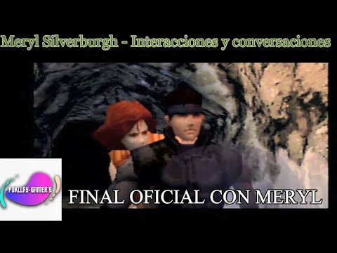 METAL GEAR SOLID SNAKE / BONUS / Meryl Silverburgh - Escenas, Conversaciones y Final Oficial