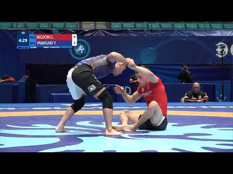 1/4 Men's GP No-Gi - 66 kg: G. BIGDON (POL) v. Y. YAMASAKI (JPN)