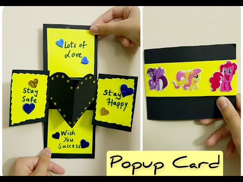 Pop-Up card | 3D Pop Up Card | Handmade Greetings Card | Birthday Card