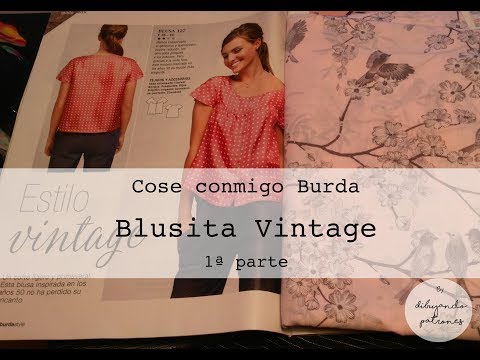 Cose conmigo: una blusita vintage