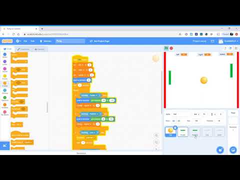 two player pong game