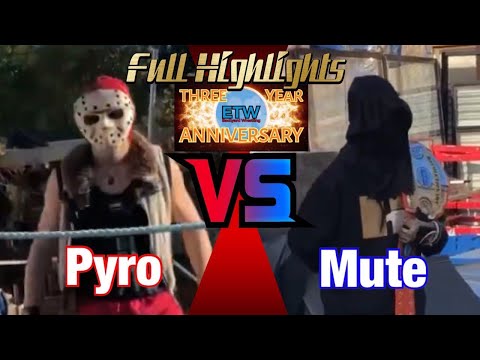 ETW Pyro vs Mute Revolutionary Championship - Three Year Anniversary