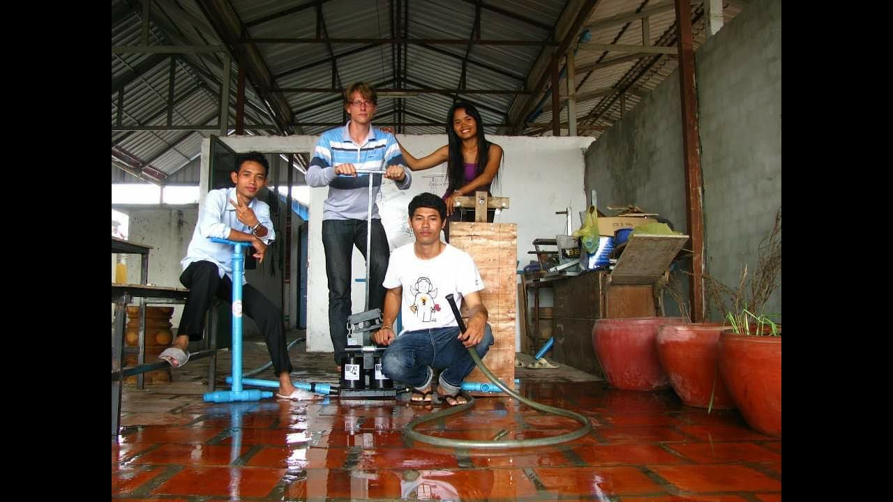 Watch How This Treadle water pump invention is helping farmers in the fields
